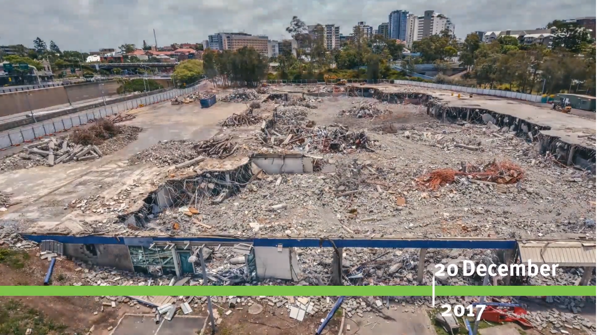 Early works at woolloongabba cross river rail